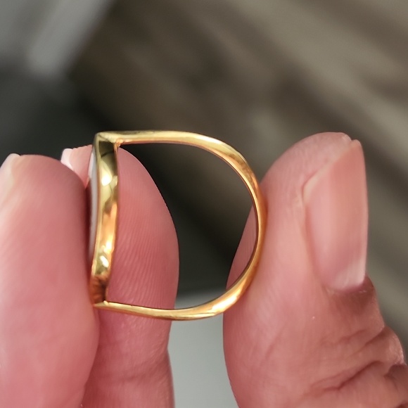 NWOT Gold-Filled Evil Eye Ring Size 5.5 - Picture 5 of 5